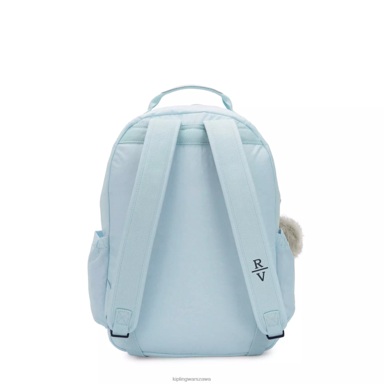 Kipling ślubny niebieski dla obu płci Duży plecak na laptopa 15\" firmy Seoul PXR6L431