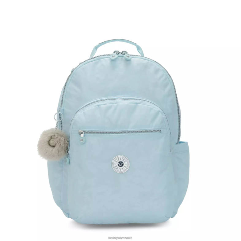 Kipling ślubny niebieski dla obu płci bardzo duży plecak na laptopa 17" Seoul PXR6L450