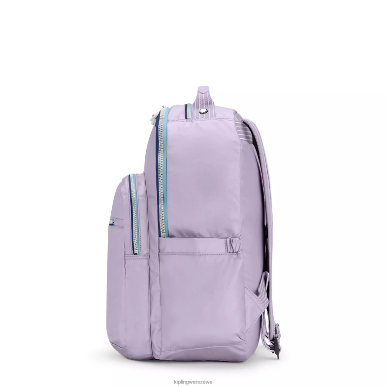 Kipling niekończąca się liliowa zabawa dla obu płci Duży plecak na laptopa 15\" firmy Seoul PXR6L445