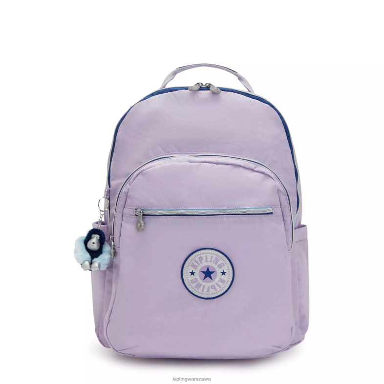 Kipling niekończąca się liliowa zabawa dla obu płci bardzo duży plecak na laptopa 17\" Seoul PXR6L441