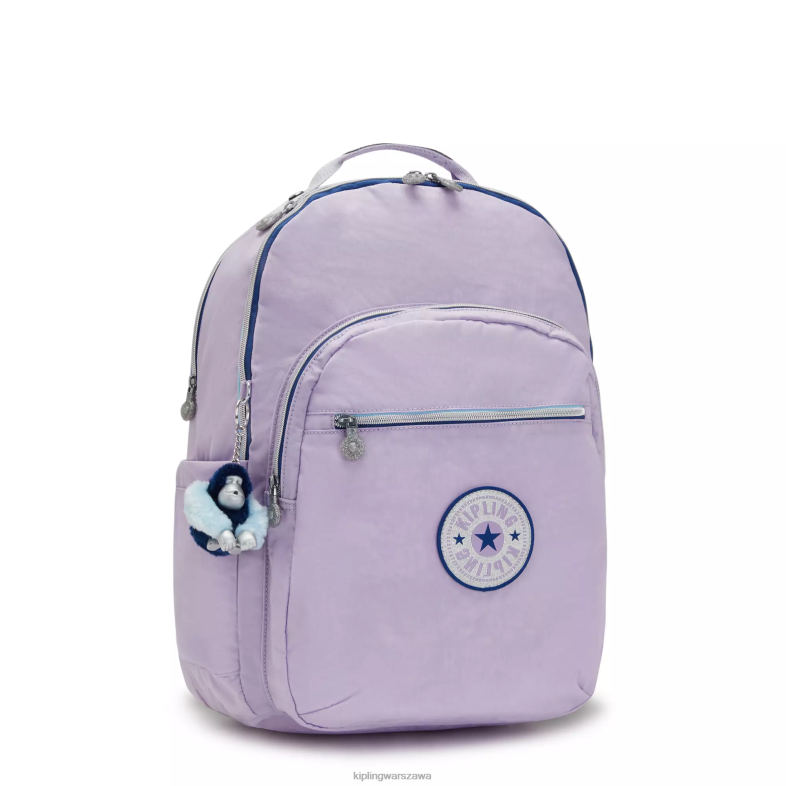 Kipling niekończąca się liliowa zabawa dla obu płci bardzo duży plecak na laptopa 17\" Seoul PXR6L441