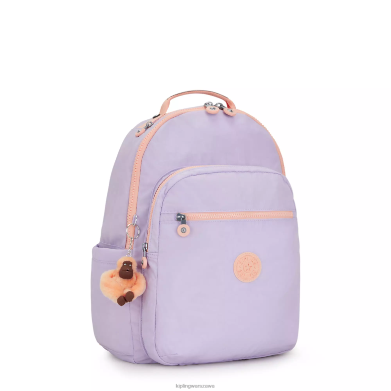 Kipling niekończący się liliowy c dla obu płci Duży plecak na laptopa 15\" firmy Seoul PXR6L434