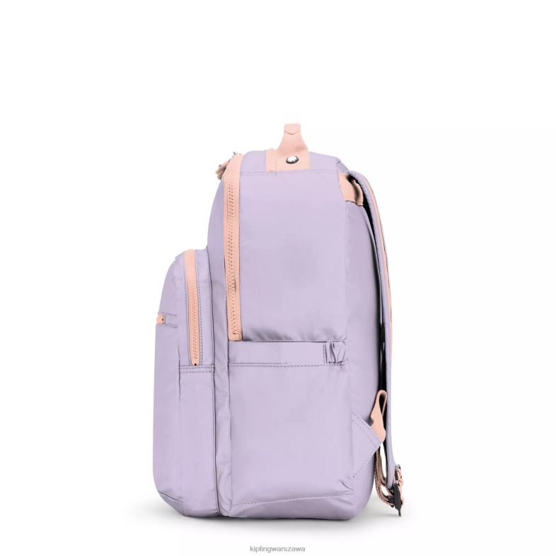 Kipling niekończący się liliowy c dla obu płci Duży plecak na laptopa 15\" firmy Seoul PXR6L434