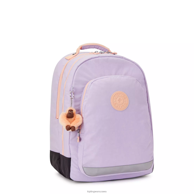 Kipling niekończący się liliowy c dla obu płci plecak na laptopa 17\" do sali lekcyjnej PXR6L437