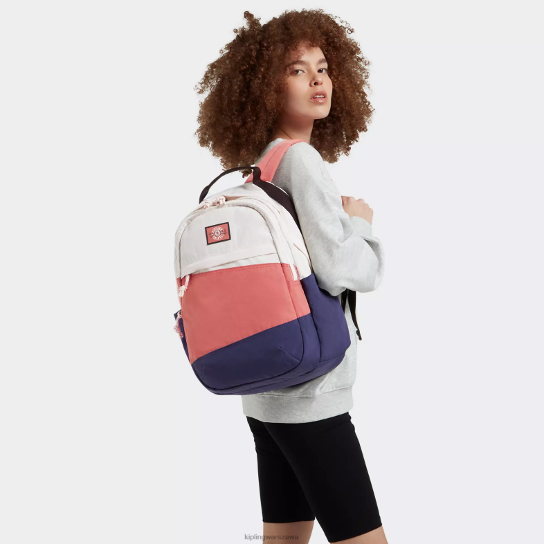 Kipling ostateczny blok marynarki wojennej dla obu płci Plecak na laptopa Xavi 15\". PXR6L484