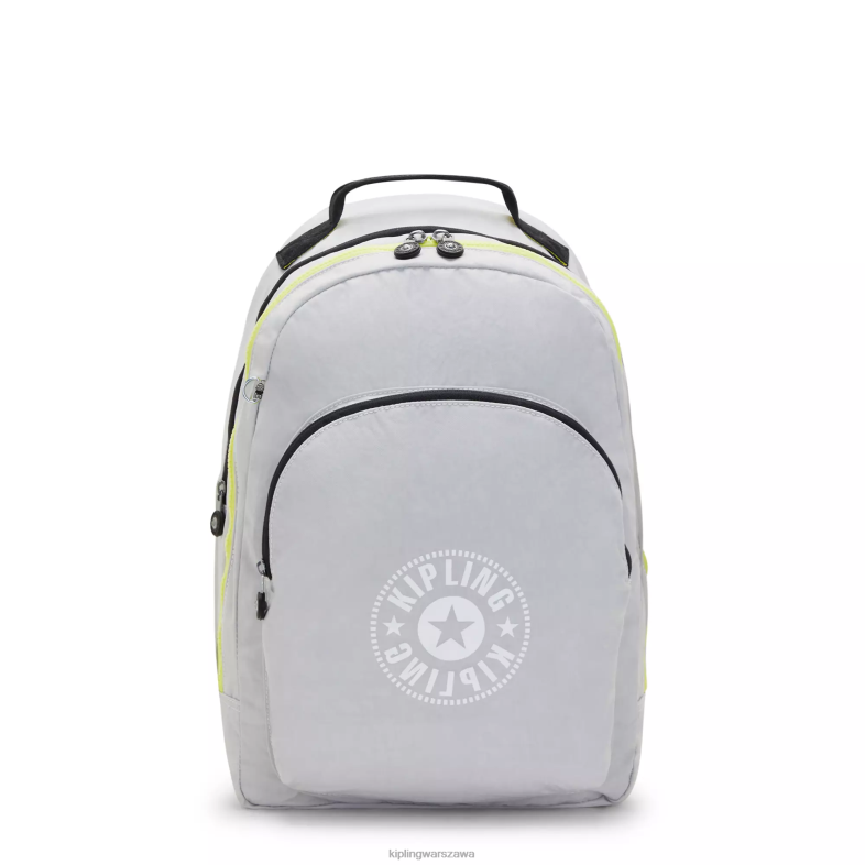 Kipling powietrzna szarość dla obu płci Curtis bardzo duży plecak na laptopa 17". PXR6L364