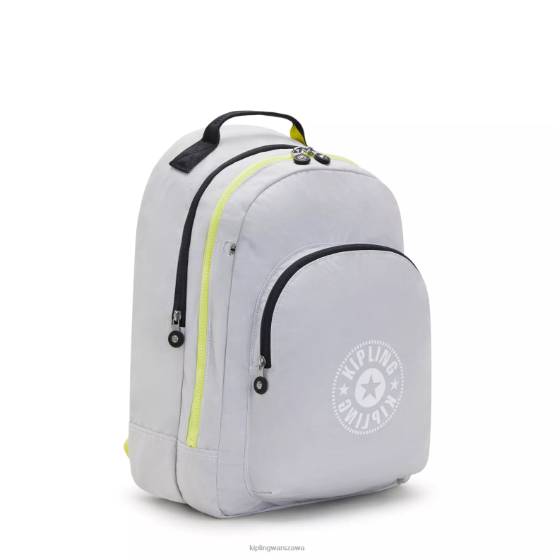 Kipling powietrzna szarość dla obu płci Curtis bardzo duży plecak na laptopa 17\". PXR6L364