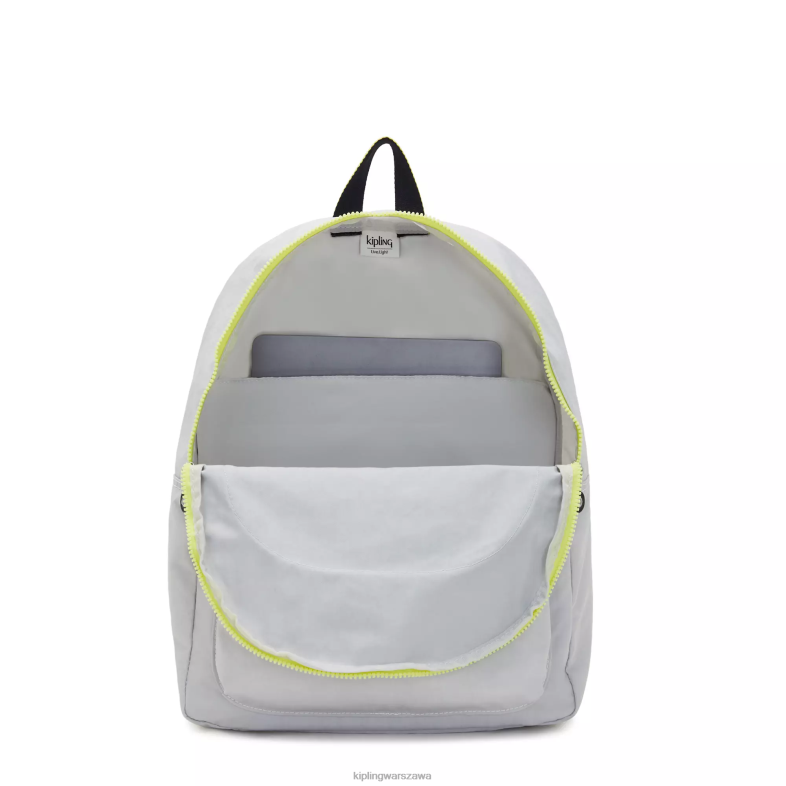 Kipling powietrzna szarość dla obu płci Curtis duży plecak na laptopa 17 \" PXR6L485