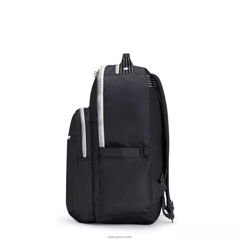 Kipling prawdziwa czarna zabawa dla obu płci Duży plecak na laptopa 15\" firmy Seoul PXR6L442