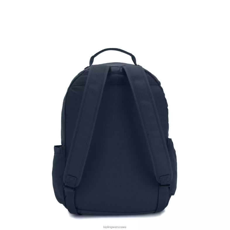 Kipling prawdziwy niebieski ton dla obu płci Duży plecak na laptopa 15\" firmy Seoul PXR6L470