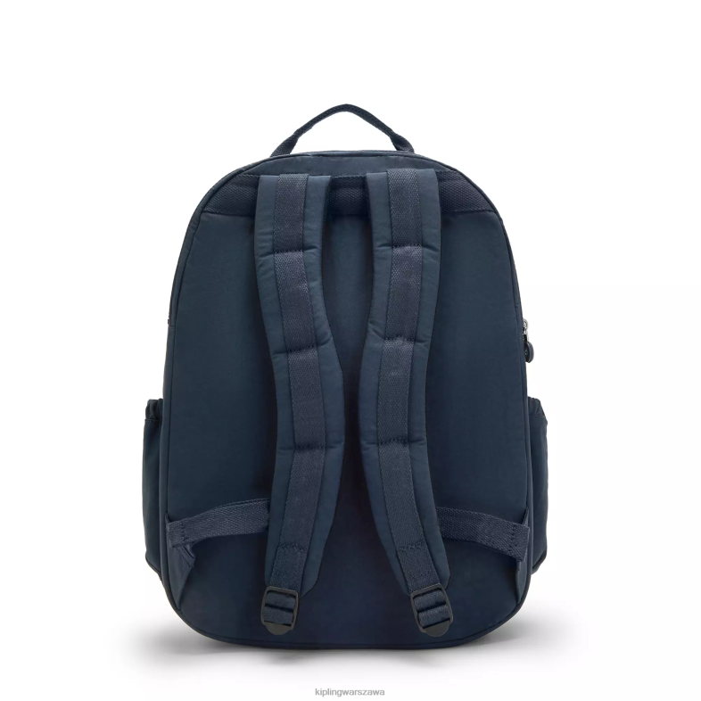 Kipling prawdziwy niebieski ton dla obu płci bardzo duży plecak na laptopa 17\" Seoul PXR6L487