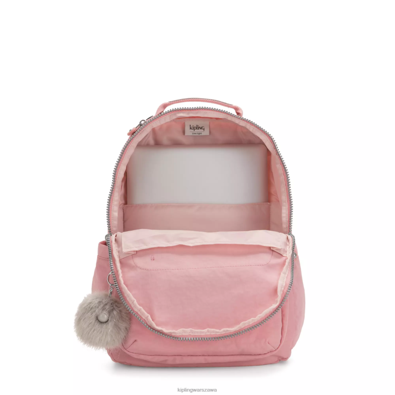 Kipling róża ślubna dla obu płci Duży plecak na laptopa 15\" firmy Seoul PXR6L432