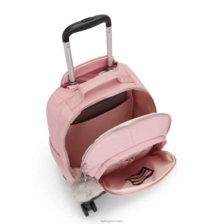 Kipling róża ślubna dla obu płci Nowy plecak na kółkach na laptopa Zea 15\". PXR6L482