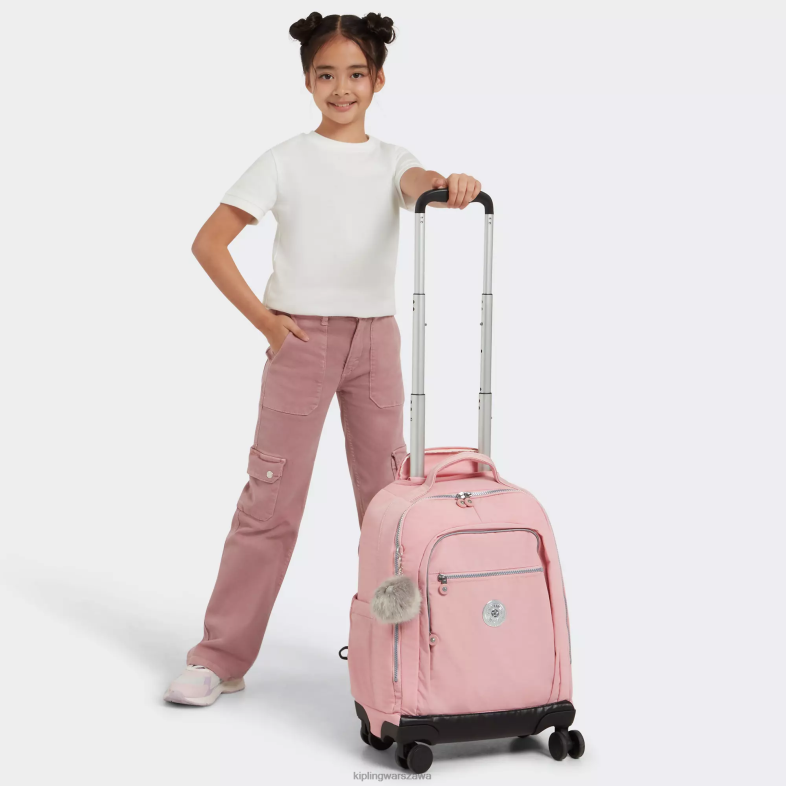 Kipling róża ślubna dla obu płci Nowy plecak na kółkach na laptopa Zea 15\". PXR6L482