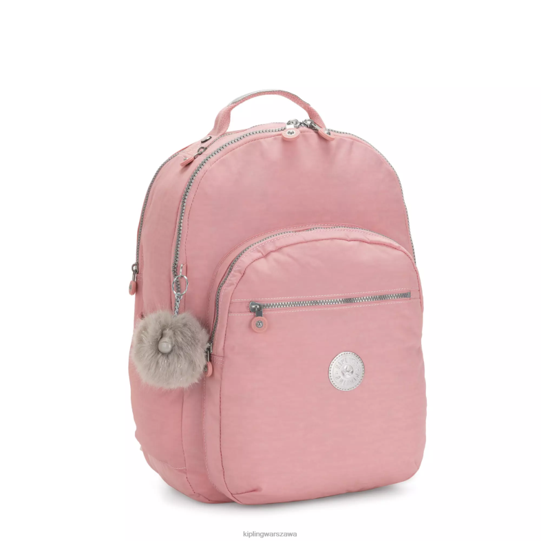 Kipling róża ślubna dla obu płci bardzo duży plecak na laptopa 17\" Seoul PXR6L451