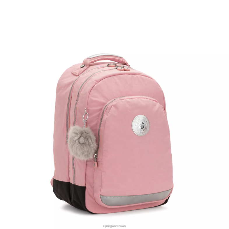 Kipling róża ślubna dla obu płci plecak na laptopa 17\" do sali lekcyjnej PXR6L436