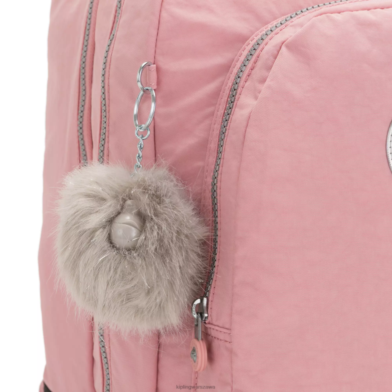 Kipling róża ślubna dla obu płci plecak na laptopa 17\" do sali lekcyjnej PXR6L436