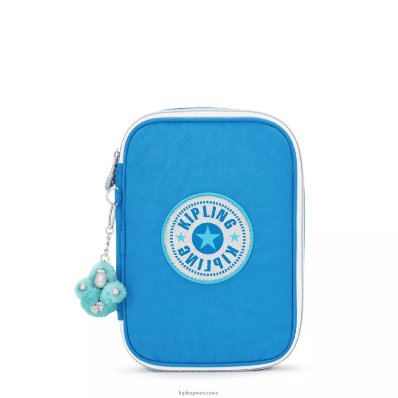 Kipling chętna niebieska zabawa dla obu płci 100 piórnik PXR6L627