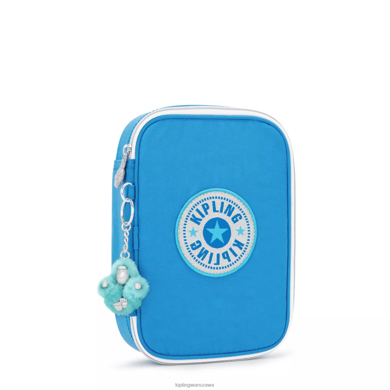Kipling chętna niebieska zabawa dla obu płci 100 piórnik PXR6L627