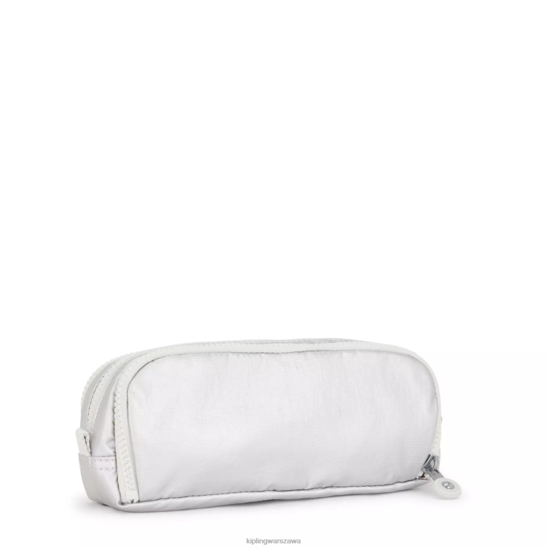 Kipling cukierki metaliczne dla obu płci Gitroymetaliczny piórnik PXR6L602