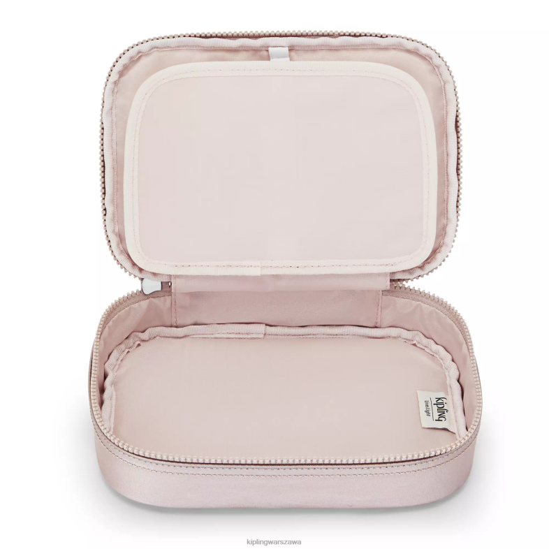 Kipling metaliczna róża dla obu płci Metalowe etui na 100 długopisów PXR6L597