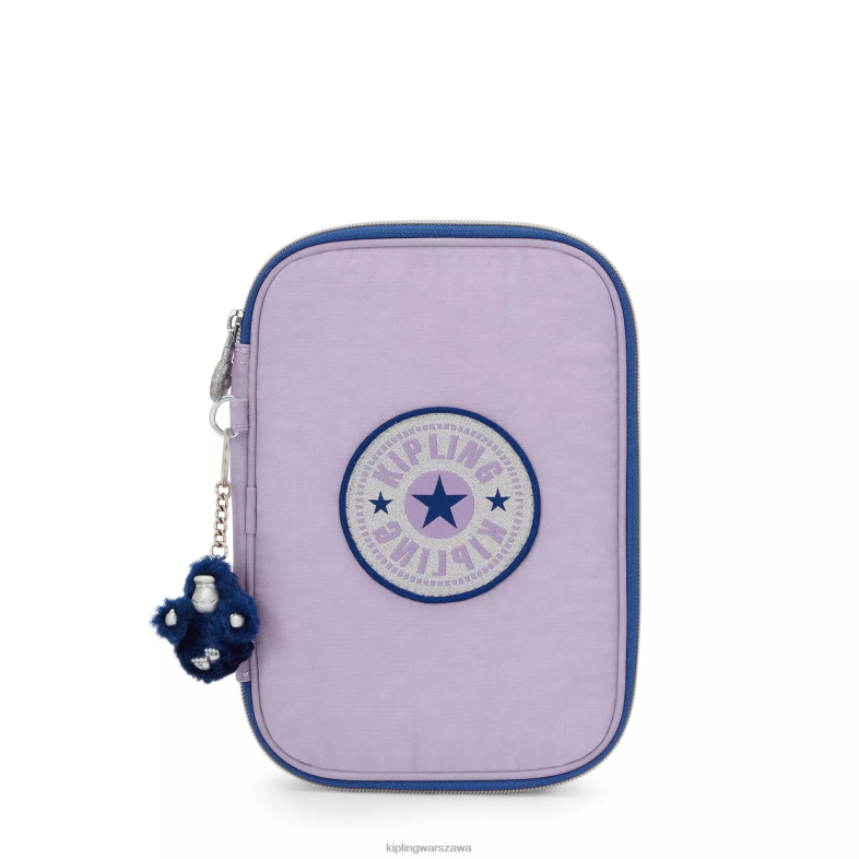 Kipling niekończąca się liliowa zabawa dla obu płci 100 piórnik PXR6L628