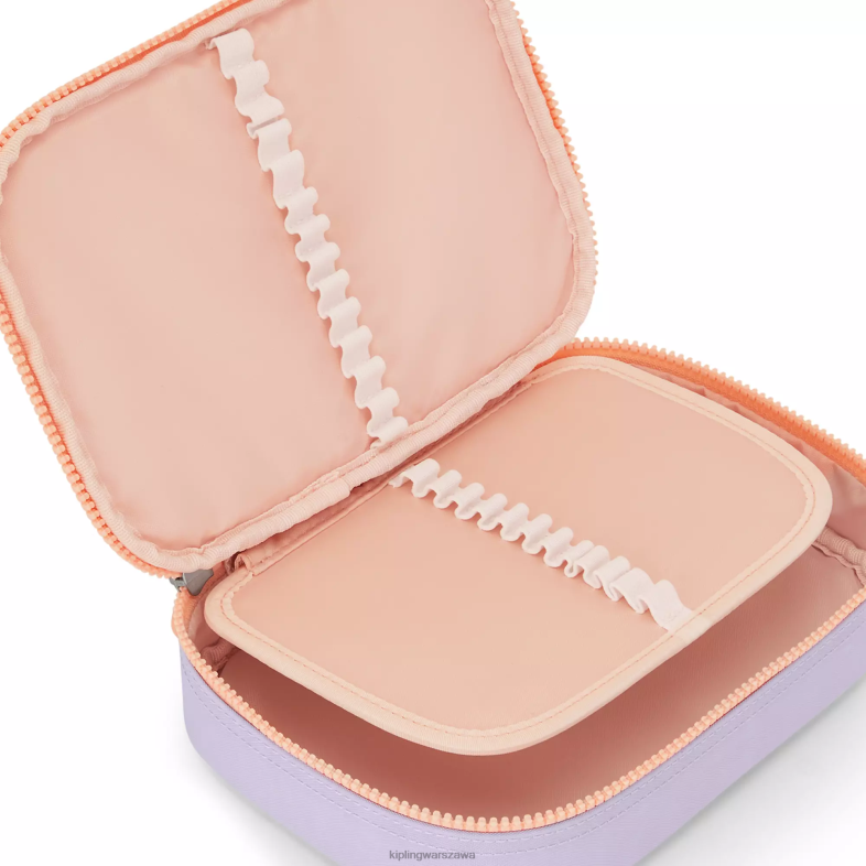 Kipling niekończący się liliowy c dla obu płci 100 piórnik PXR6L577