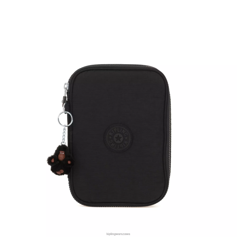 Kipling prawdziwa czerń dla obu płci 100 piórnik PXR6L573