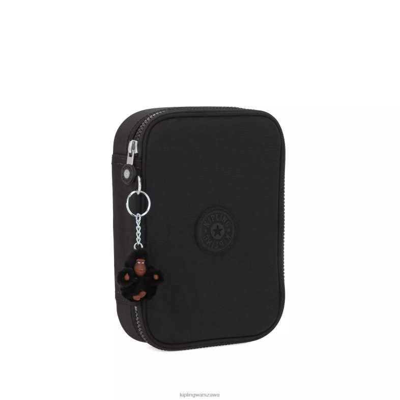 Kipling prawdziwa czerń dla obu płci 100 piórnik PXR6L573