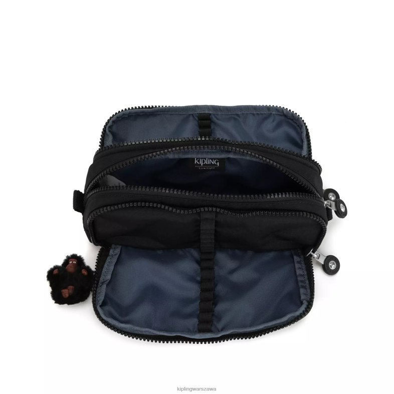 Kipling prawdziwa czerń dla obu płci etui na gitroypencil PXR6L581