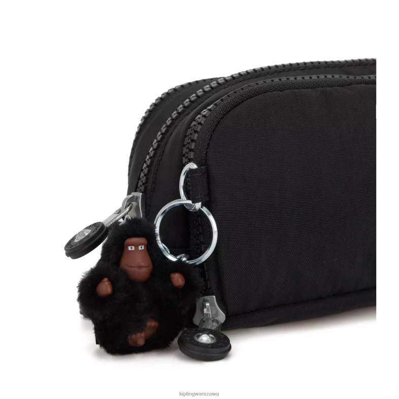 Kipling prawdziwa czerń dla obu płci etui na gitroypencil PXR6L581