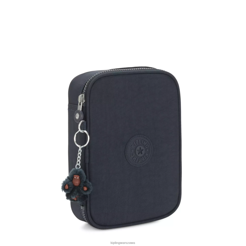 Kipling prawdziwy niebieski ton dla obu płci 100 piórnik PXR6L570
