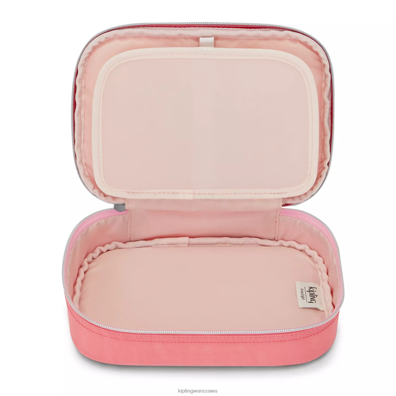 Kipling radosna różowa zabawa dla obu płci 100 piórnik PXR6L626