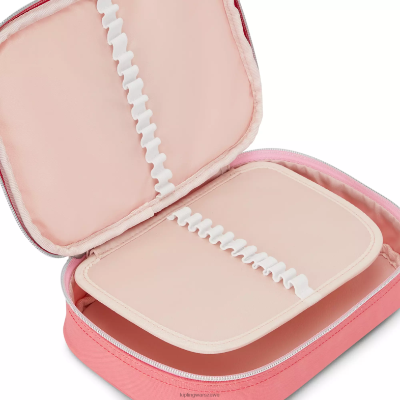 Kipling radosna różowa zabawa dla obu płci 100 piórnik PXR6L626