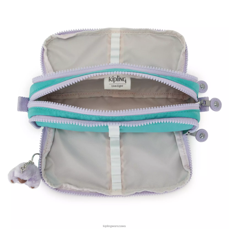 Kipling surfer zielony dla obu płci etui na gitroypencil PXR6L578