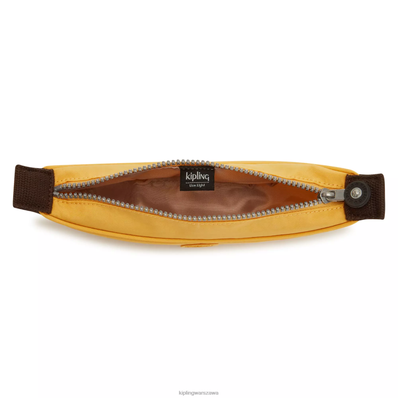 Kipling żółty dla obu płci bananowy piórnik PXR6L615