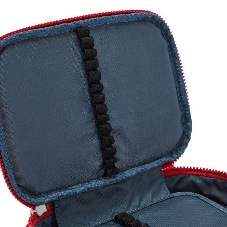 Kipling wiśniowy ton dla obu płci 100 piórnik PXR6L571