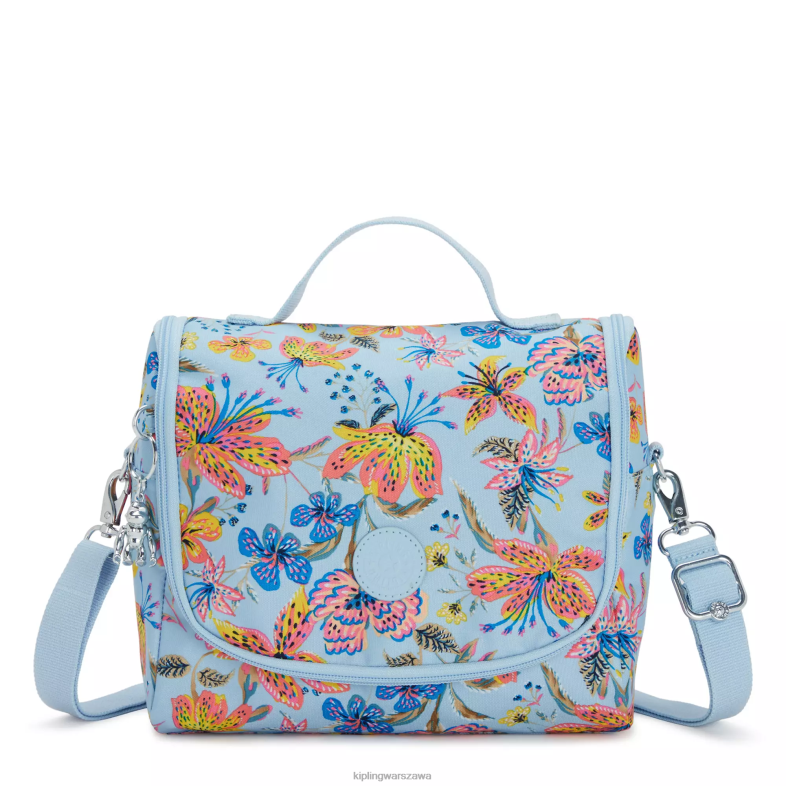 Kipling dzikie kwiaty dla obu płci nowa torba na lunch z nadrukiem kichirou PXR6L641