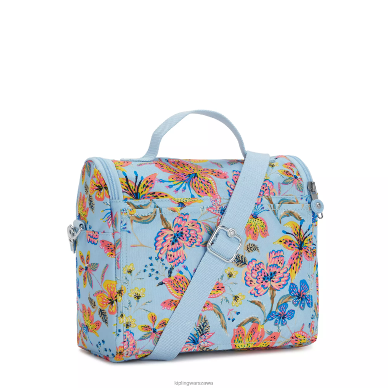 Kipling dzikie kwiaty dla obu płci nowa torba na lunch z nadrukiem kichirou PXR6L641