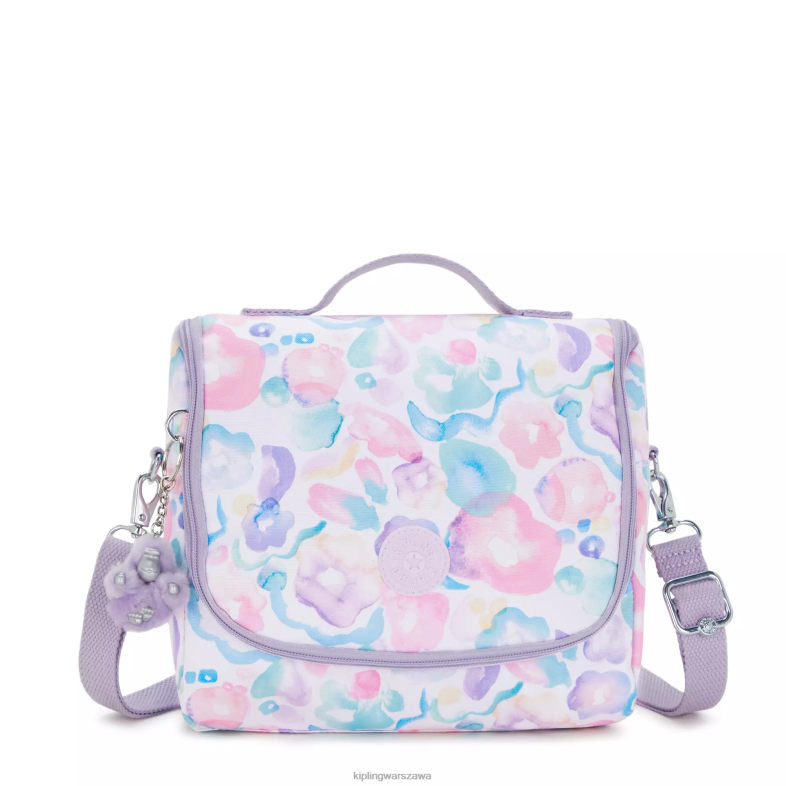 Kipling kwiaty wodne dla obu płci nowa torba na lunch z nadrukiem kichirou PXR6L642
