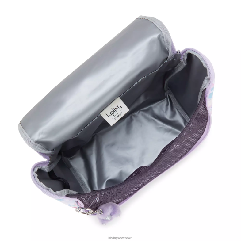Kipling kwiaty wodne dla obu płci nowa torba na lunch z nadrukiem kichirou PXR6L642