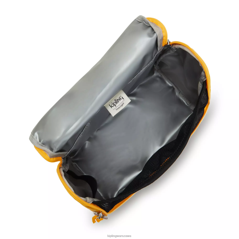 Kipling miękka żółta kropka dla obu płci nowa torba na lunch z nadrukiem kichirou PXR6L637