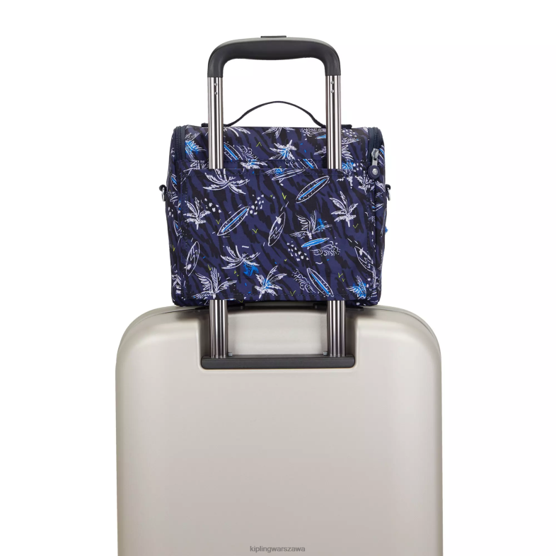 Kipling nadruk morski surfowania dla obu płci nowa torba na lunch z nadrukiem kichirou PXR6L638