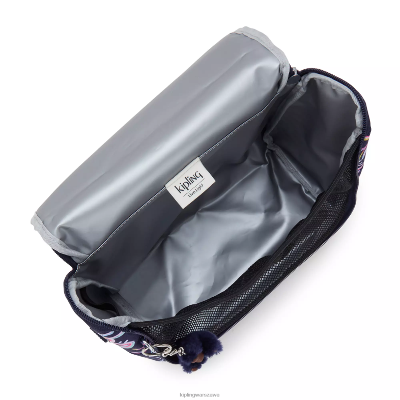 Kipling nadruk palmowej fiesty dla obu płci nowa torba na lunch z nadrukiem kichirou PXR6L639