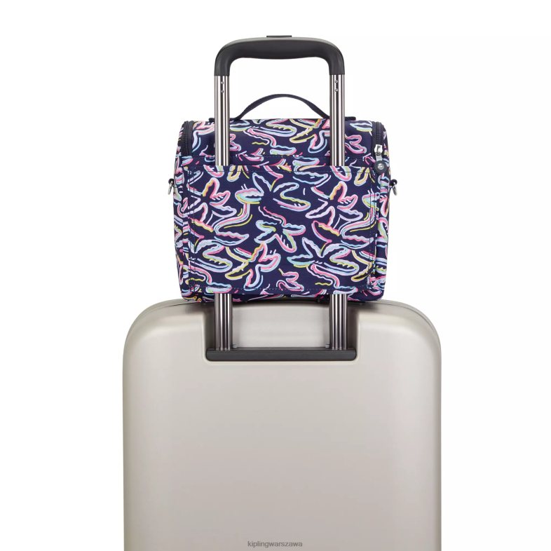 Kipling nadruk palmowej fiesty dla obu płci nowa torba na lunch z nadrukiem kichirou PXR6L639