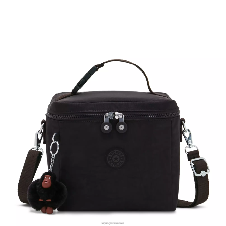 Kipling prawdziwa czerń dla obu płci worek grahamlunch PXR6L652