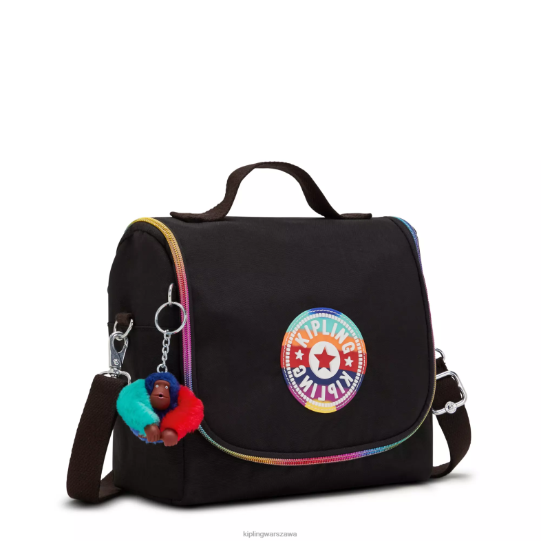 Kipling prawdziwie czarna tęcza dla obu płci torba na kichiroulunch PXR6L656