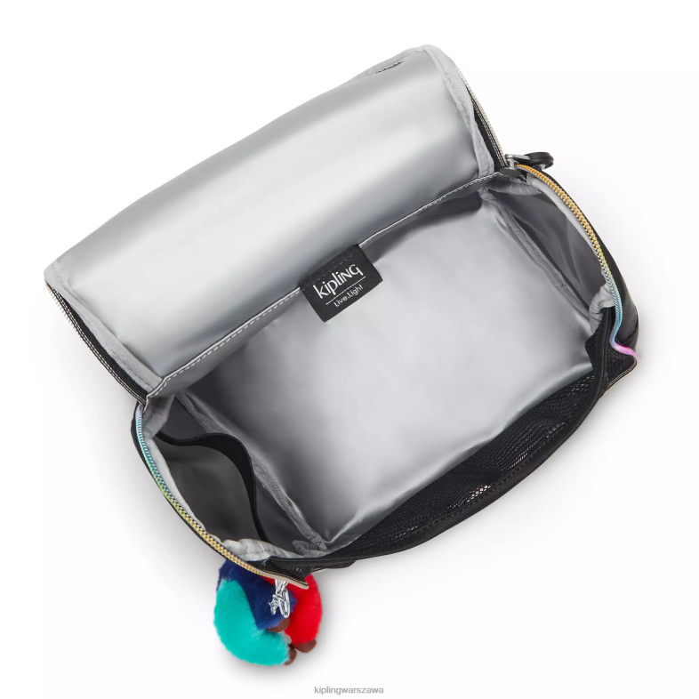 Kipling prawdziwie czarna tęcza dla obu płci torba na kichiroulunch PXR6L656