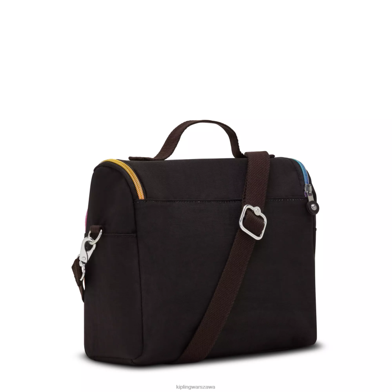 Kipling prawdziwie czarna tęcza dla obu płci torba na kichiroulunch PXR6L656