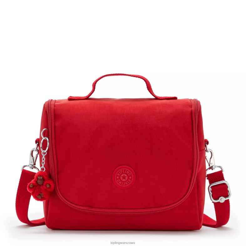 Kipling wiśniowy ton dla obu płci nowa torba na lunch kichirou kichirou PXR6L659
